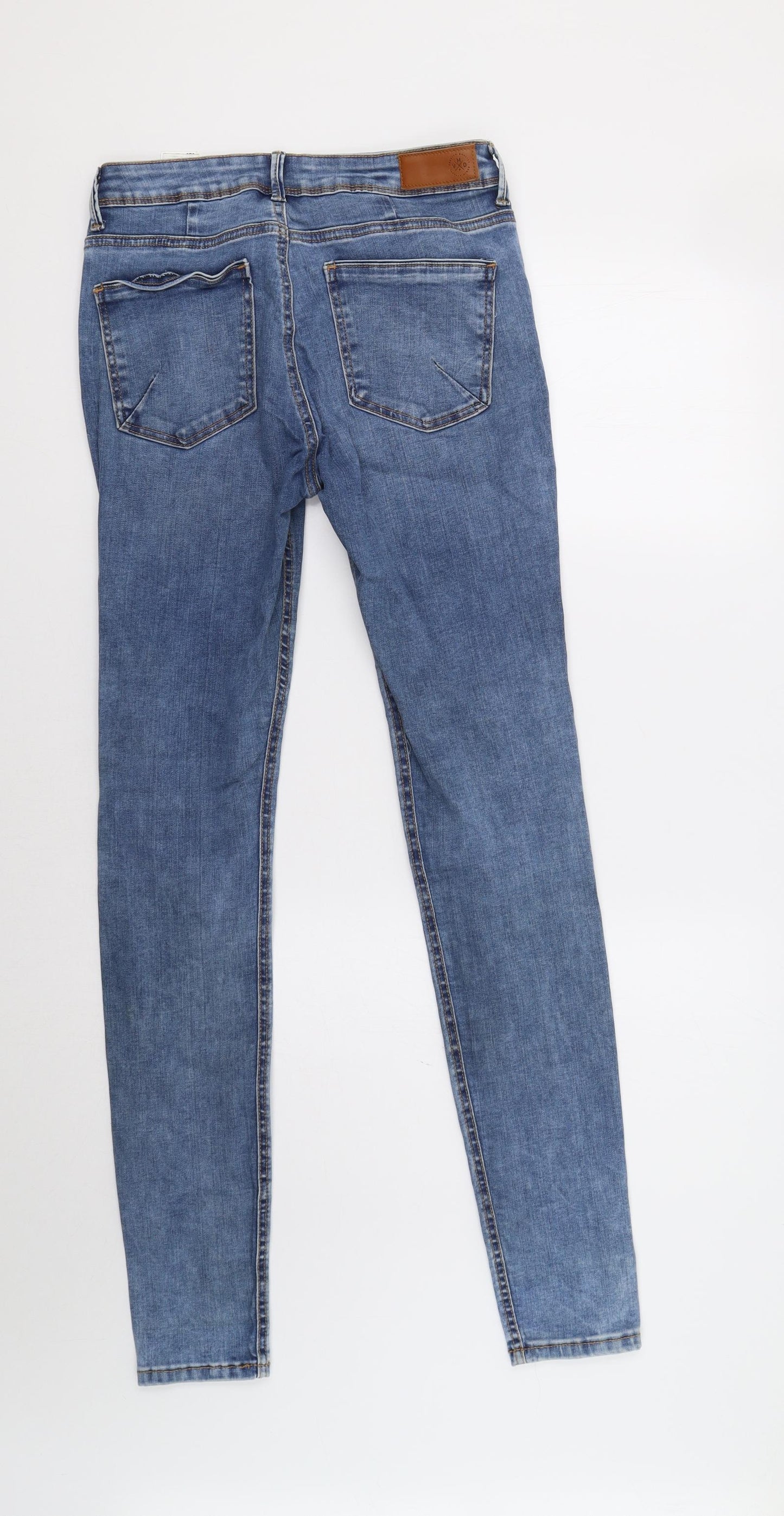 VERO MODA Womens Blue   Skinny Jeans Size 10 L34 in
