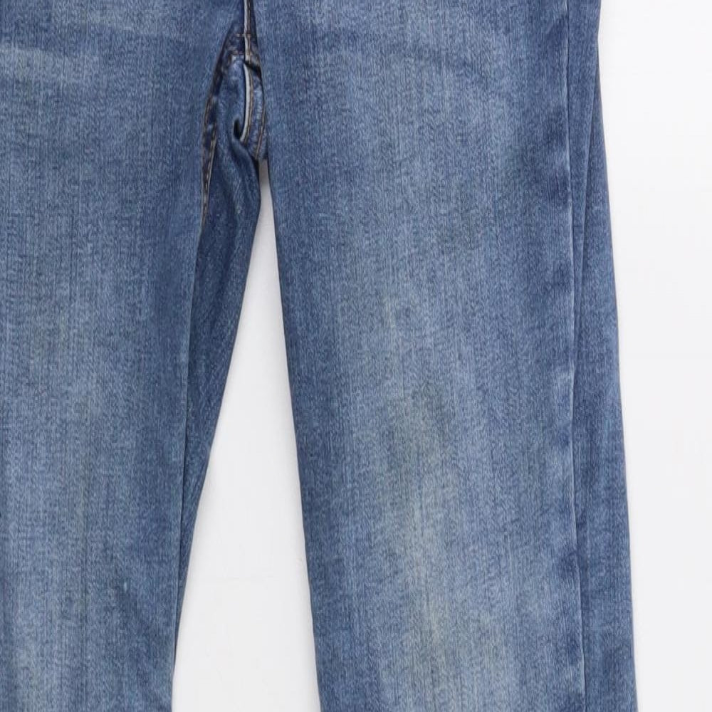 VERO MODA Womens Blue   Skinny Jeans Size 10 L34 in