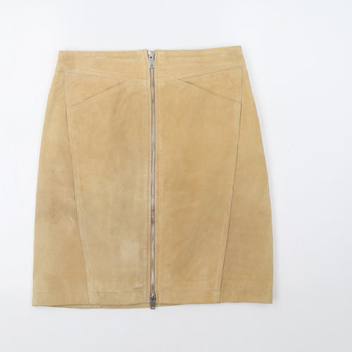 MNG Womens Beige   Mini Skirt Size S