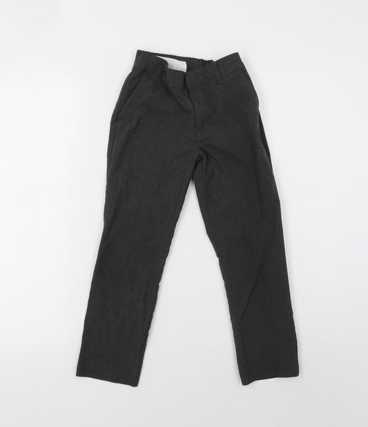 M&S Boys Grey   Dress Pants Trousers Size 6-7 Years