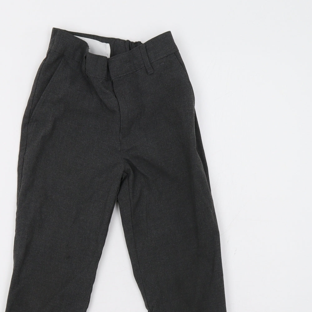 M&S Boys Grey   Dress Pants Trousers Size 6-7 Years