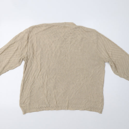 BHS Womens Beige   Pullover Jumper Size 16