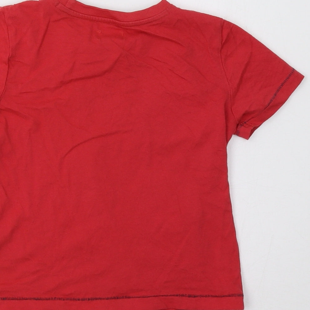 F&F Girls Red   Basic T-Shirt Size 3-4 Years
