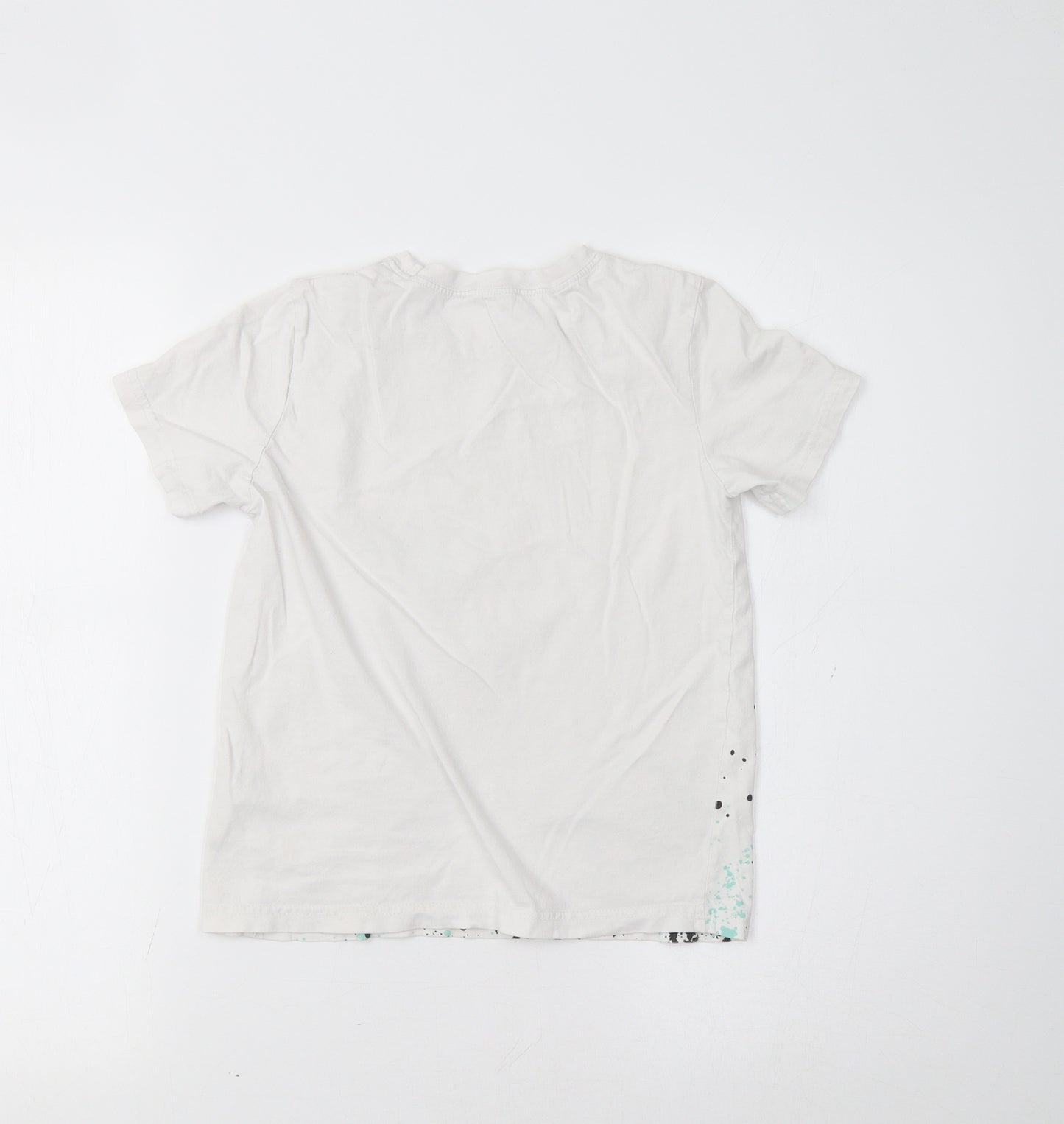 H&M Girls White   Basic Polo Size 8-9 Years