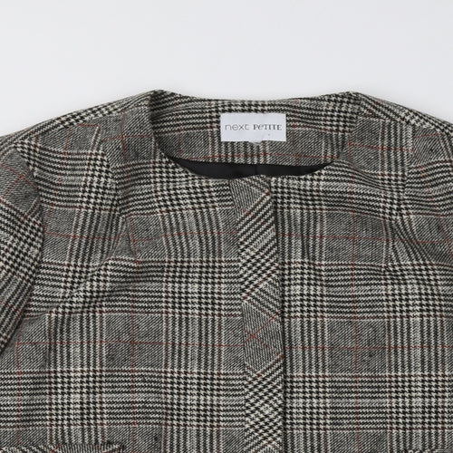 NEXT Womens Grey Check  Jacket Blazer Size L