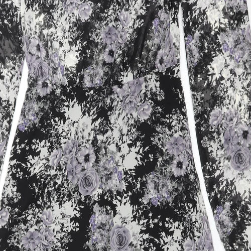 FOREVER 21 Womens Multicoloured Floral  Fit & Flare  Size S