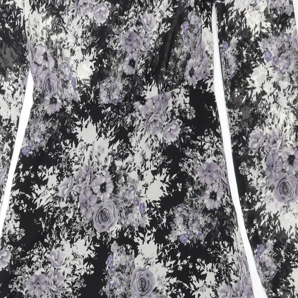 FOREVER 21 Womens Multicoloured Floral  Fit & Flare  Size S