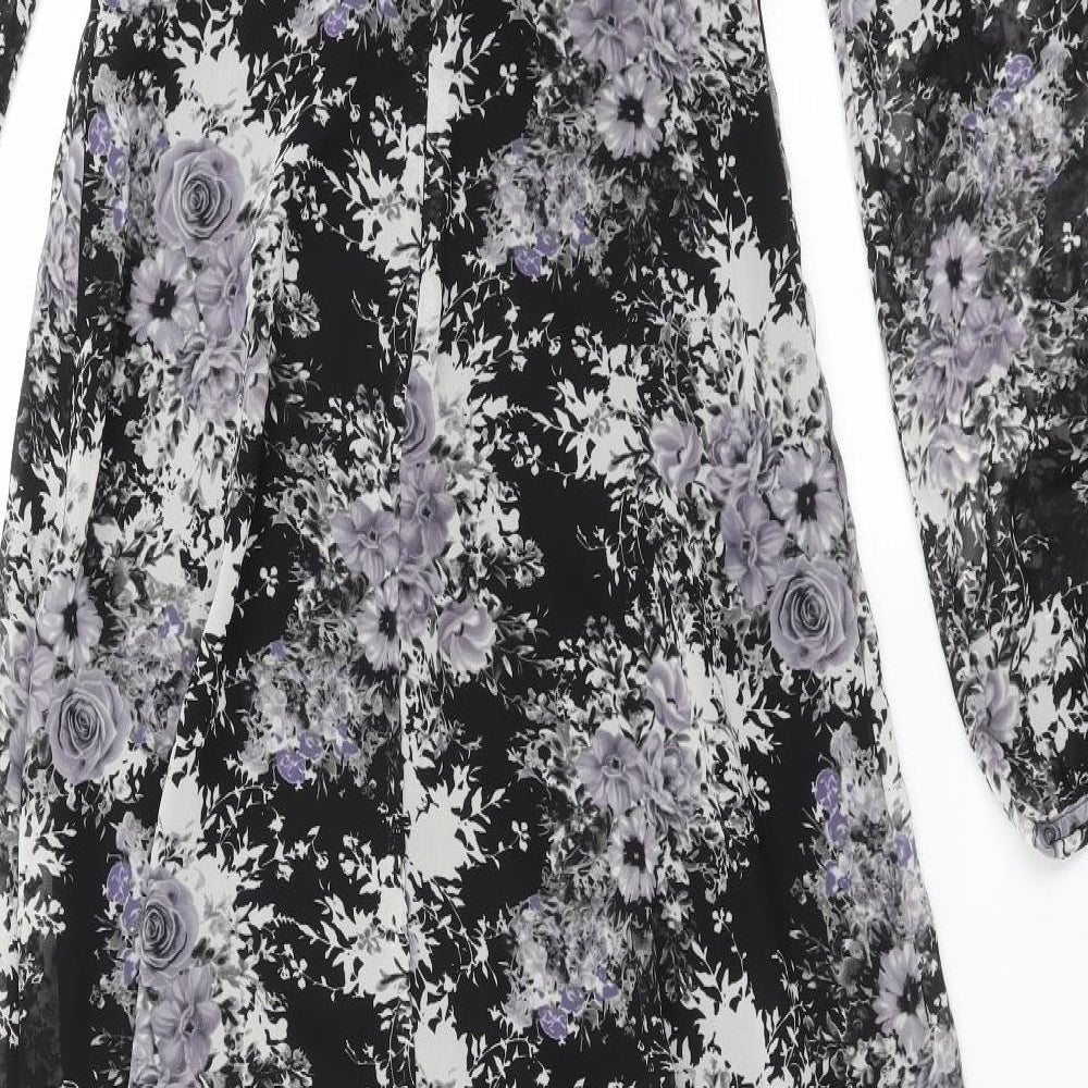 FOREVER 21 Womens Multicoloured Floral  Fit & Flare  Size S