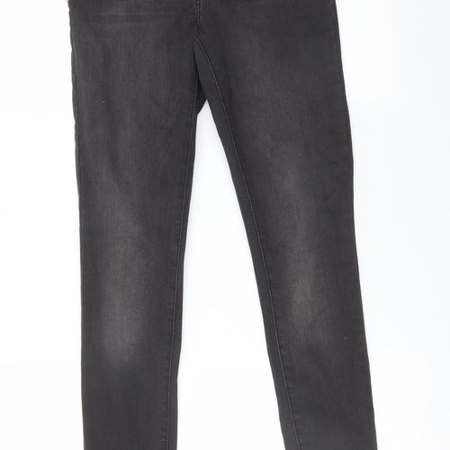 NEVER DENIM Womens Black   Skinny Jeans Size S L31 in