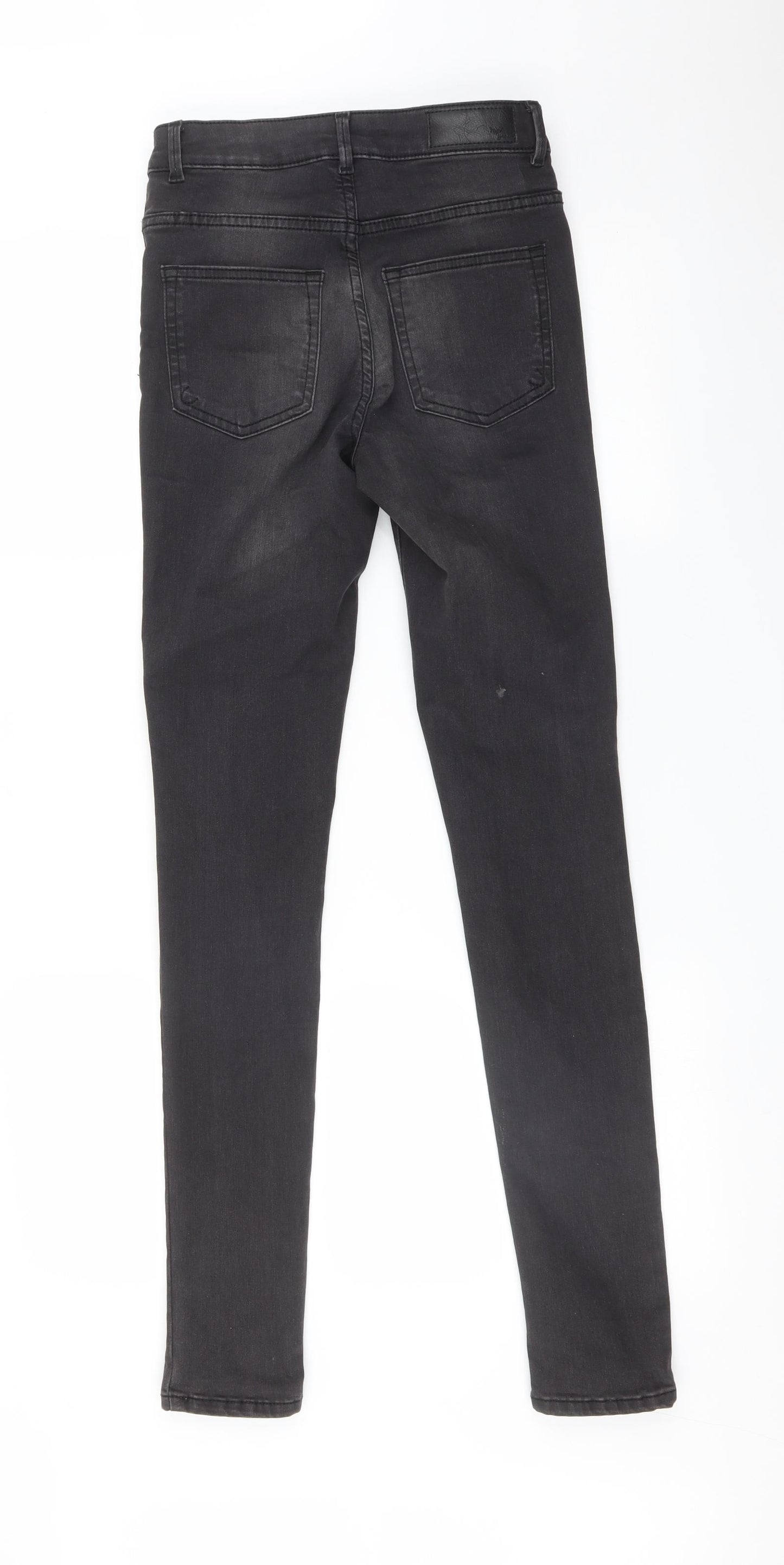 NEVER DENIM Womens Black   Skinny Jeans Size S L31 in