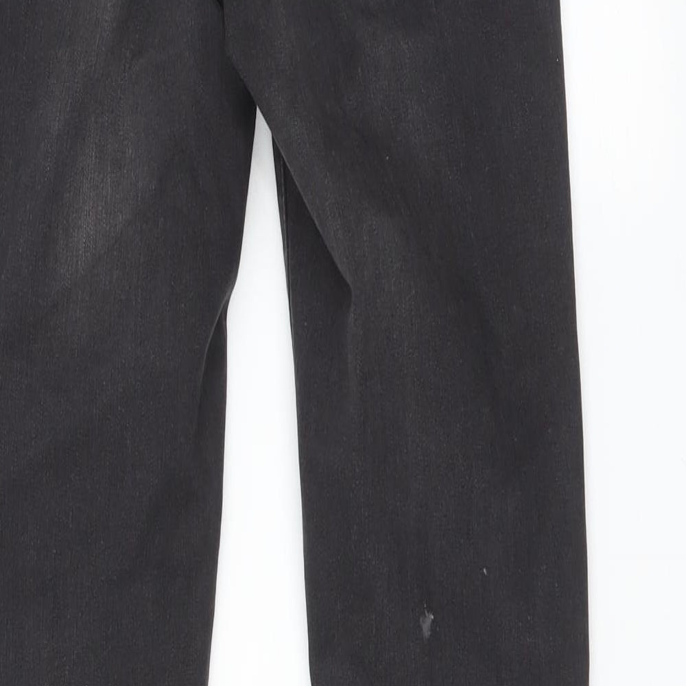 NEVER DENIM Womens Black   Skinny Jeans Size S L31 in