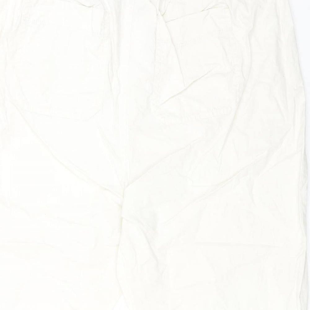 M&S Womens White    Shorts Size 18