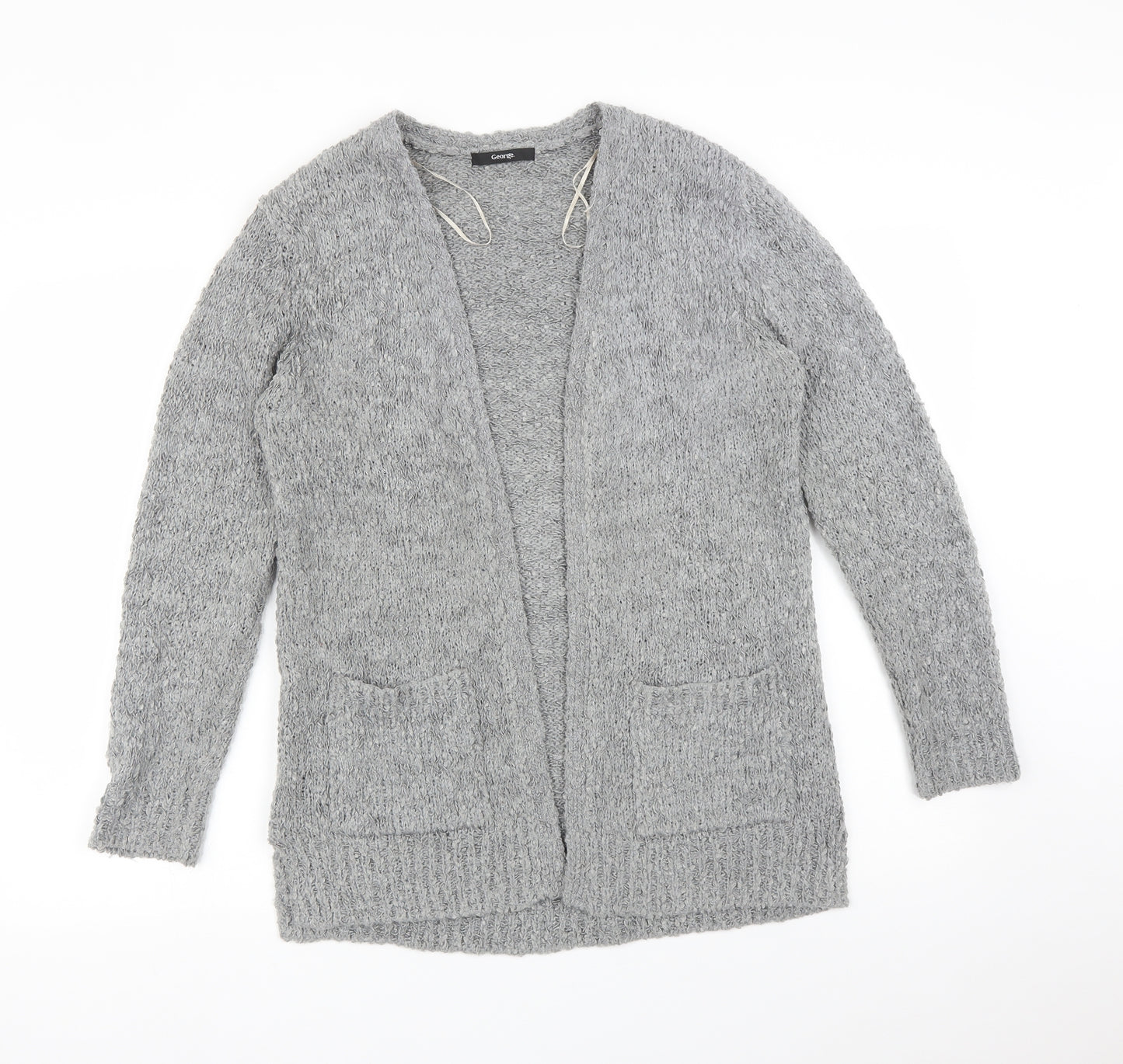 George Womens Grey   Cardigan Jumper Size 12