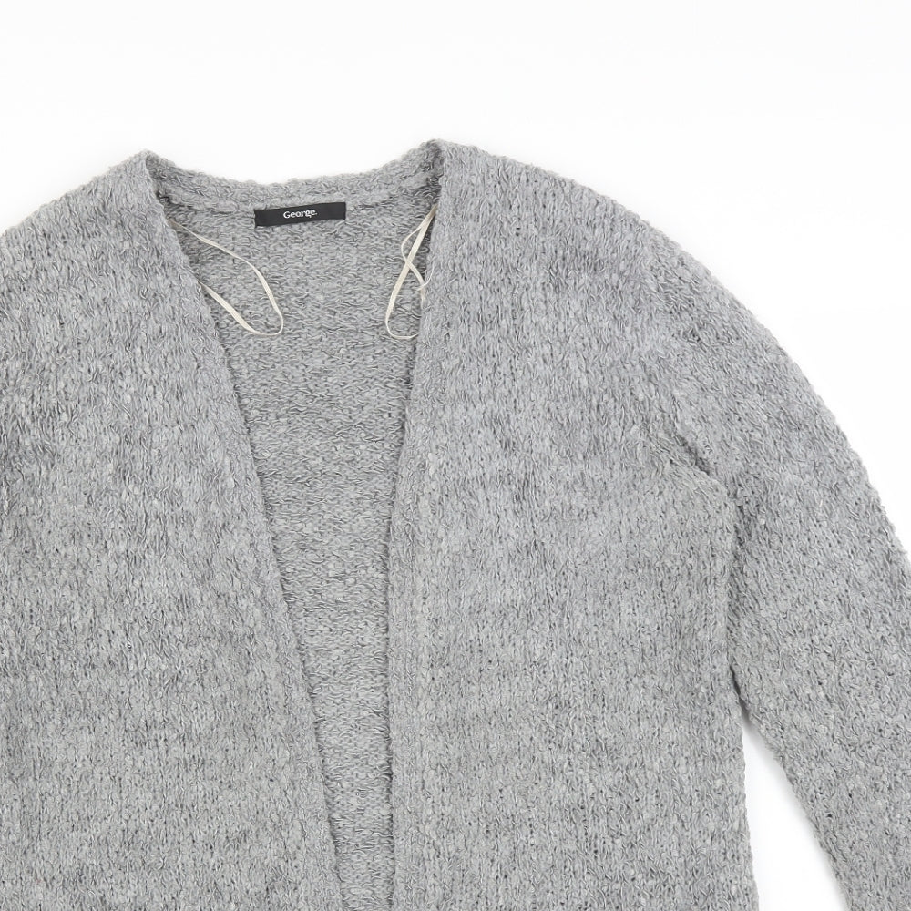 George Womens Grey   Cardigan Jumper Size 12