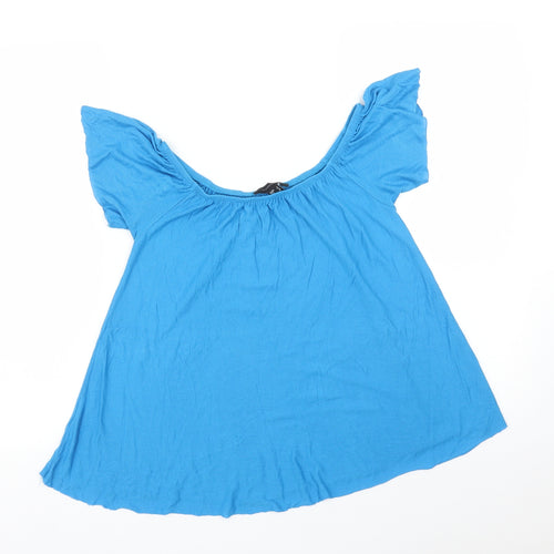 Primark Womens Blue   Basic T-Shirt Size 6
