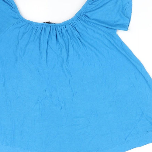 Primark Womens Blue   Basic T-Shirt Size 6