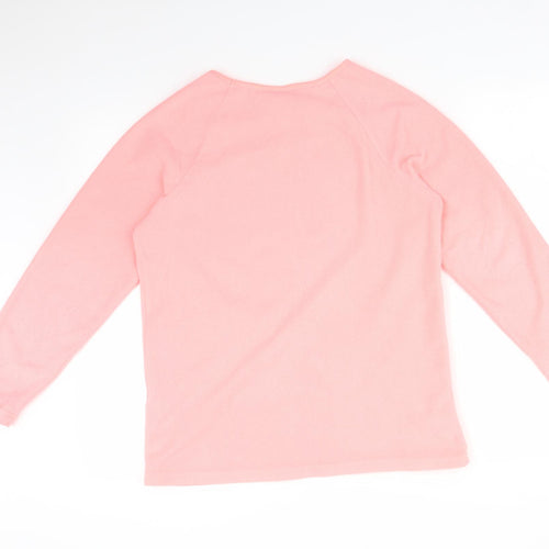 Disney Girls Pink   Pullover Sweatshirt Size 14-15 Years  - MINNIE MOUSE