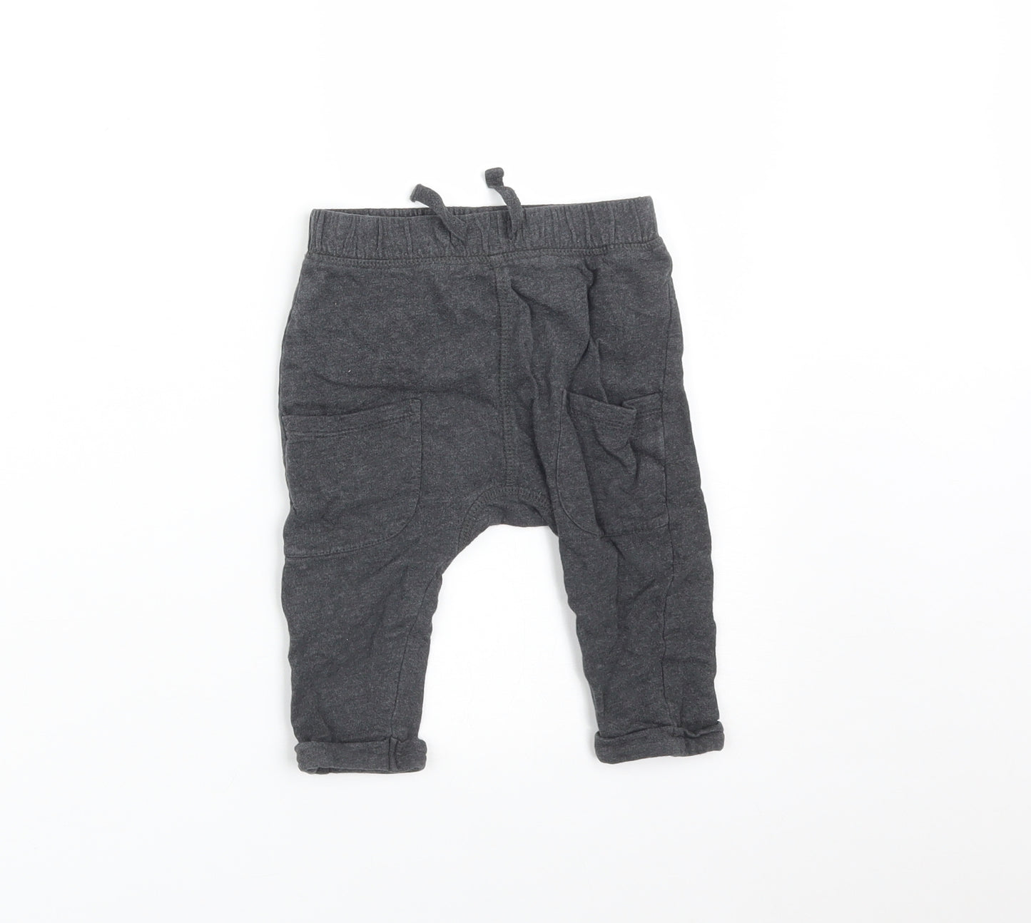 NEXT Baby Grey   Jogger Trousers Size 6-9 Months