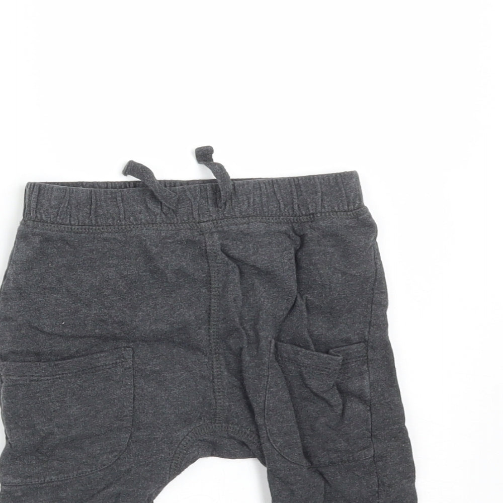 NEXT Baby Grey   Jogger Trousers Size 6-9 Months