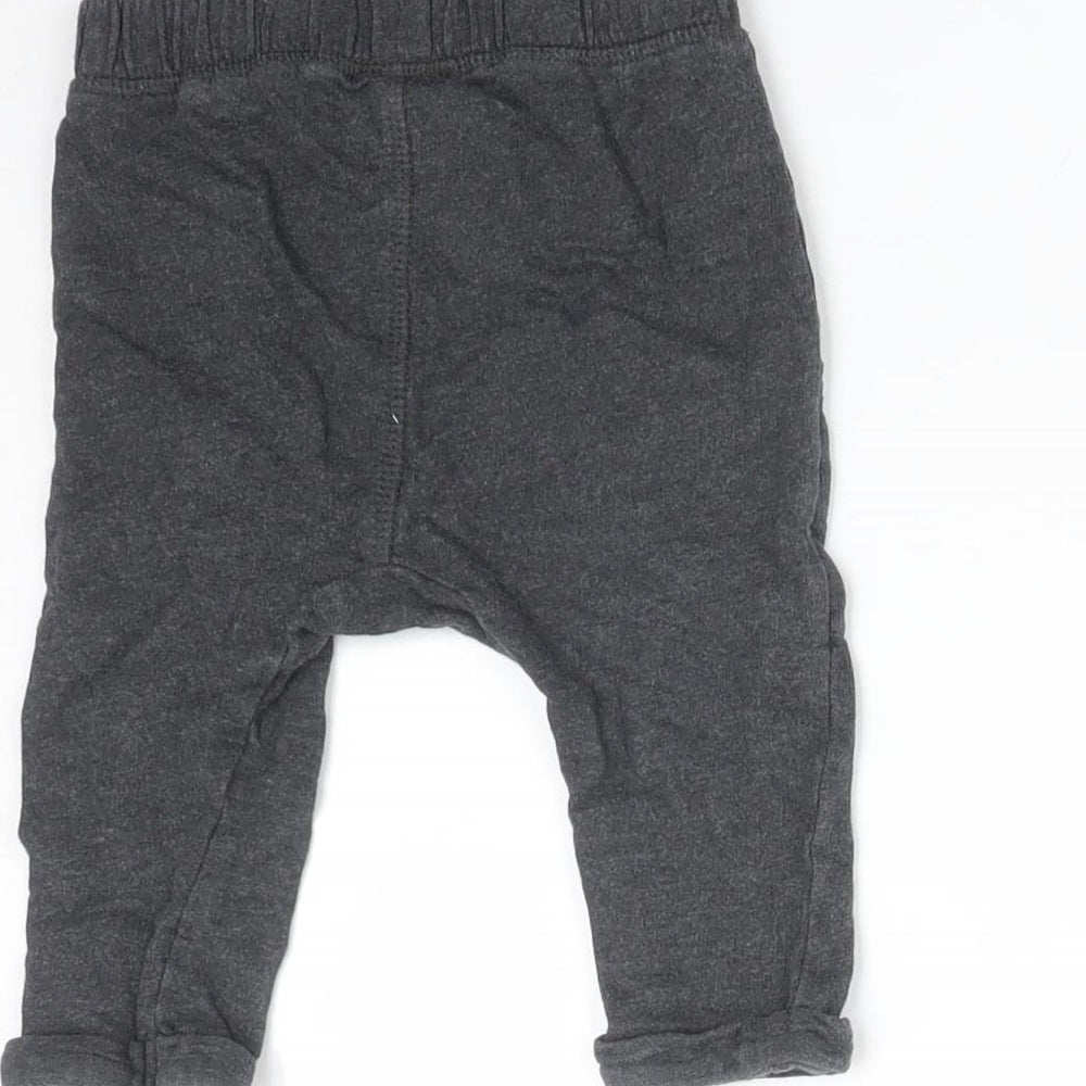 NEXT Baby Grey   Jogger Trousers Size 6-9 Months