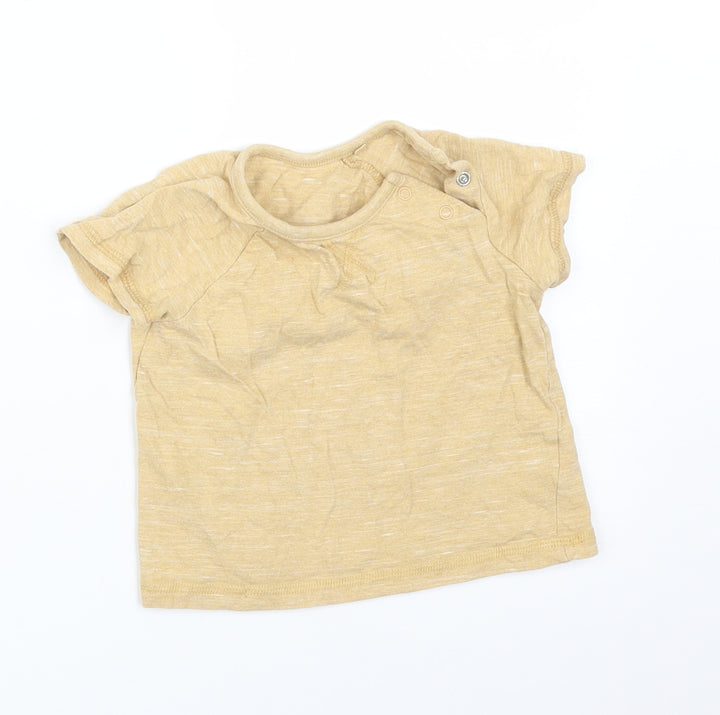 George Baby Orange Basic T-Shirt Size 9-12 Months