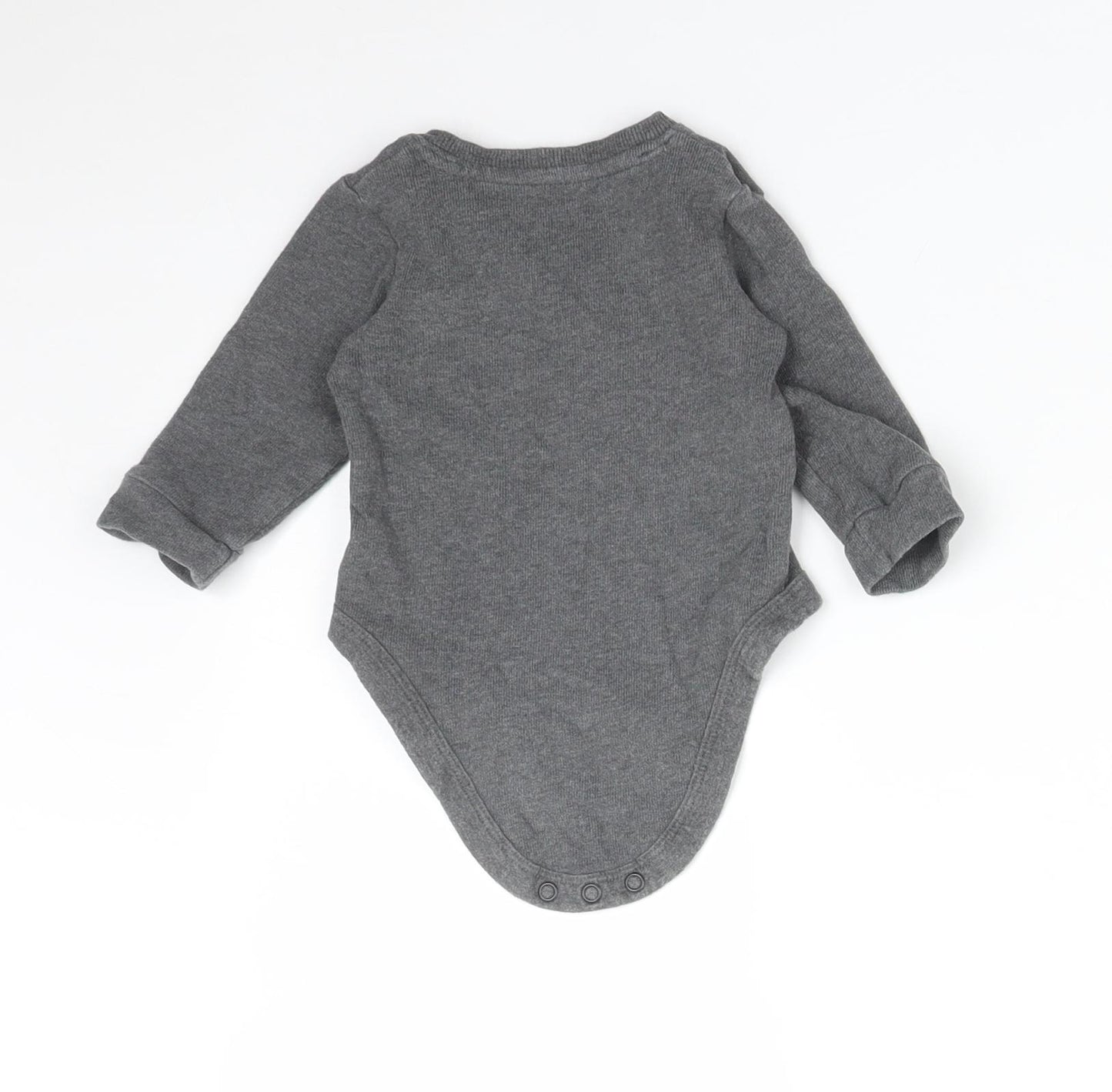 George Baby Grey   Babygrow One-Piece Size 6-9 Months