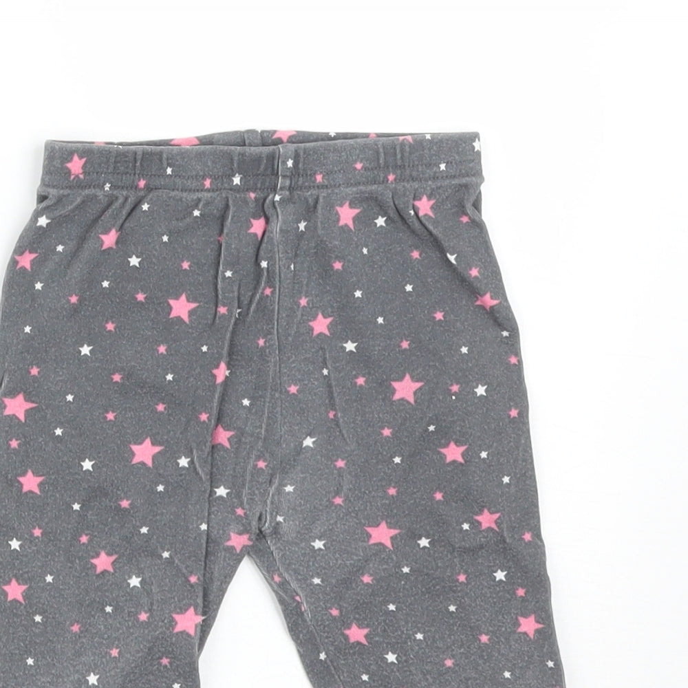 George Girls Grey    Leggings Size 9-12 Months