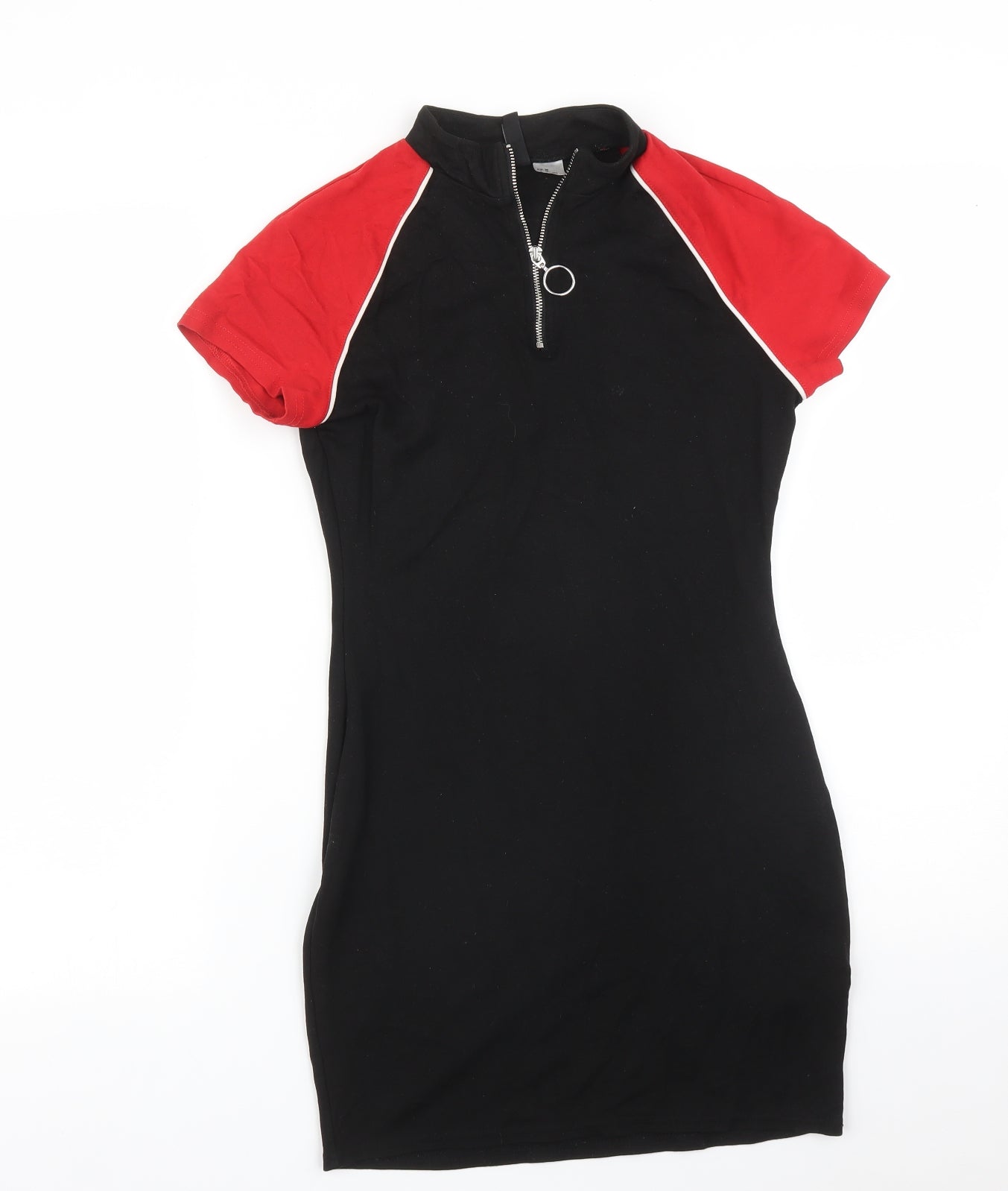 H&M Womens Multicoloured Colourblock  Bodycon  Size 10