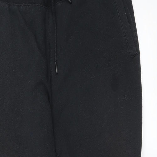F&F Womens Black   Jogger Trousers Size L L27 in