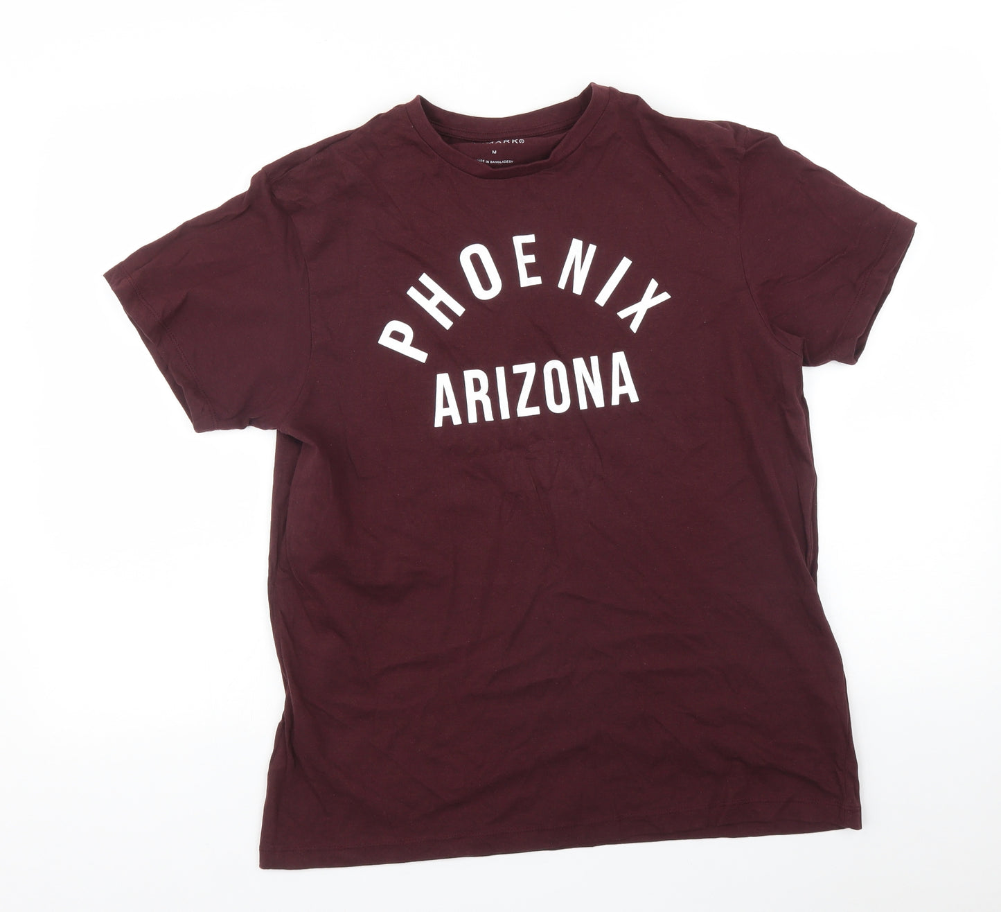 Primark Mens Red    T-Shirt Size M  - Phoenix Arizona