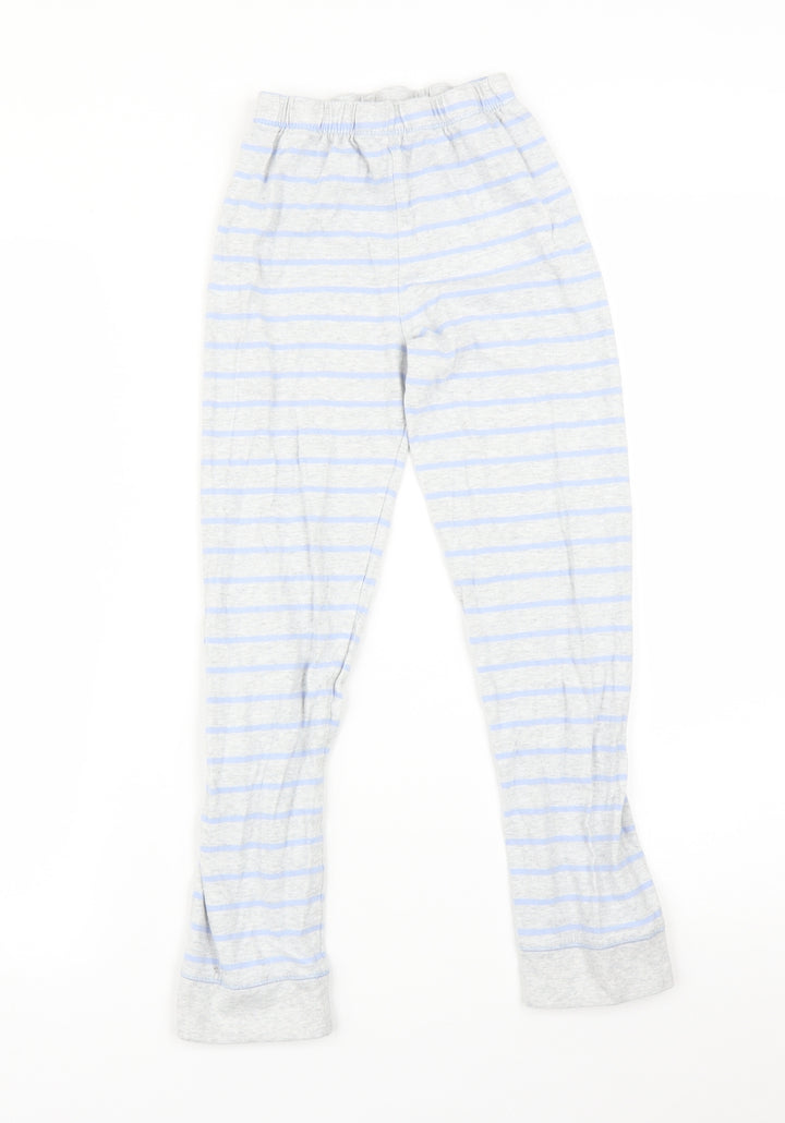 TU Girls Multicoloured Striped Pyjama Pants Size 9-10 Years