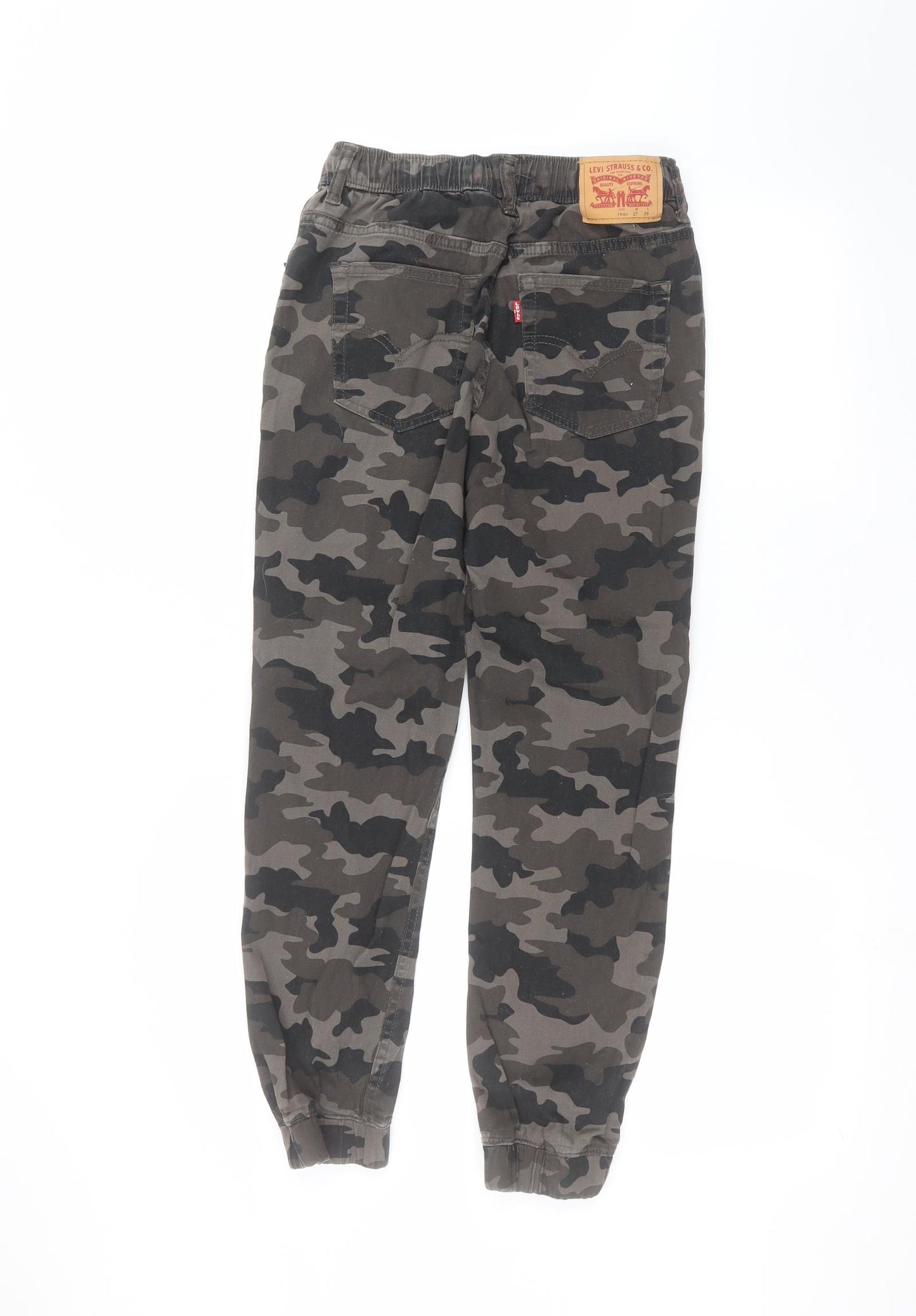 Levi's Womens Green Camouflage  Trousers  Size 27 in L29 in