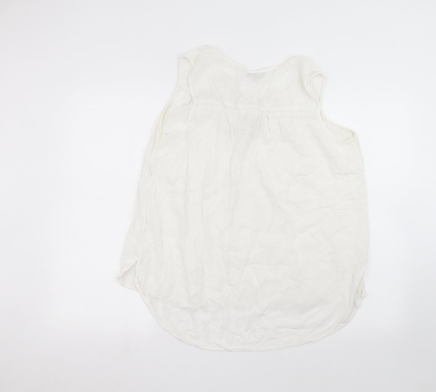 F&F Womens White   Basic T-Shirt Size 16