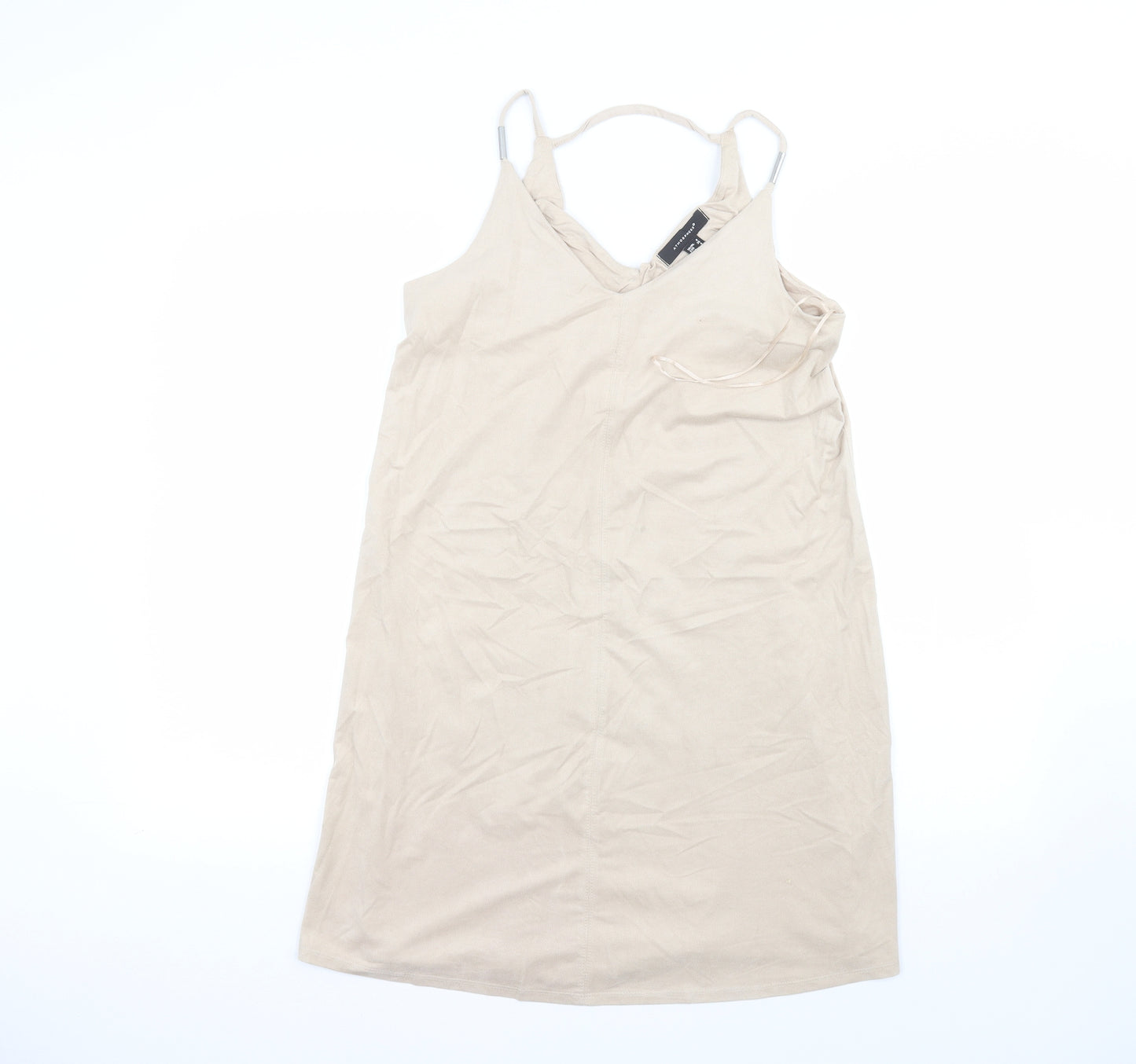 Atmosphere Womens Beige   A-Line  Size 8