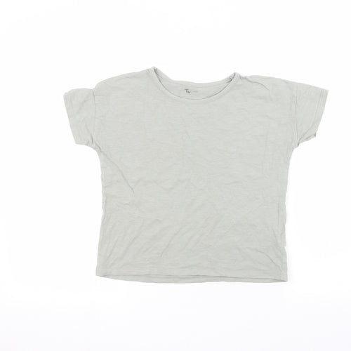Matalan Boys Green   Basic T-Shirt Size 11 Years