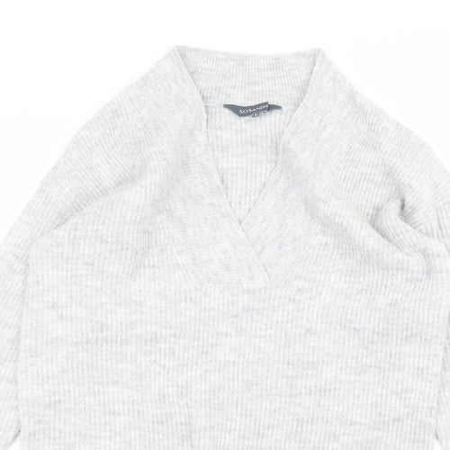 sosanda Womens Grey   Pullover Jumper Size 8