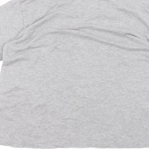UrbanSpirit Womens Grey   Basic T-Shirt Size XL