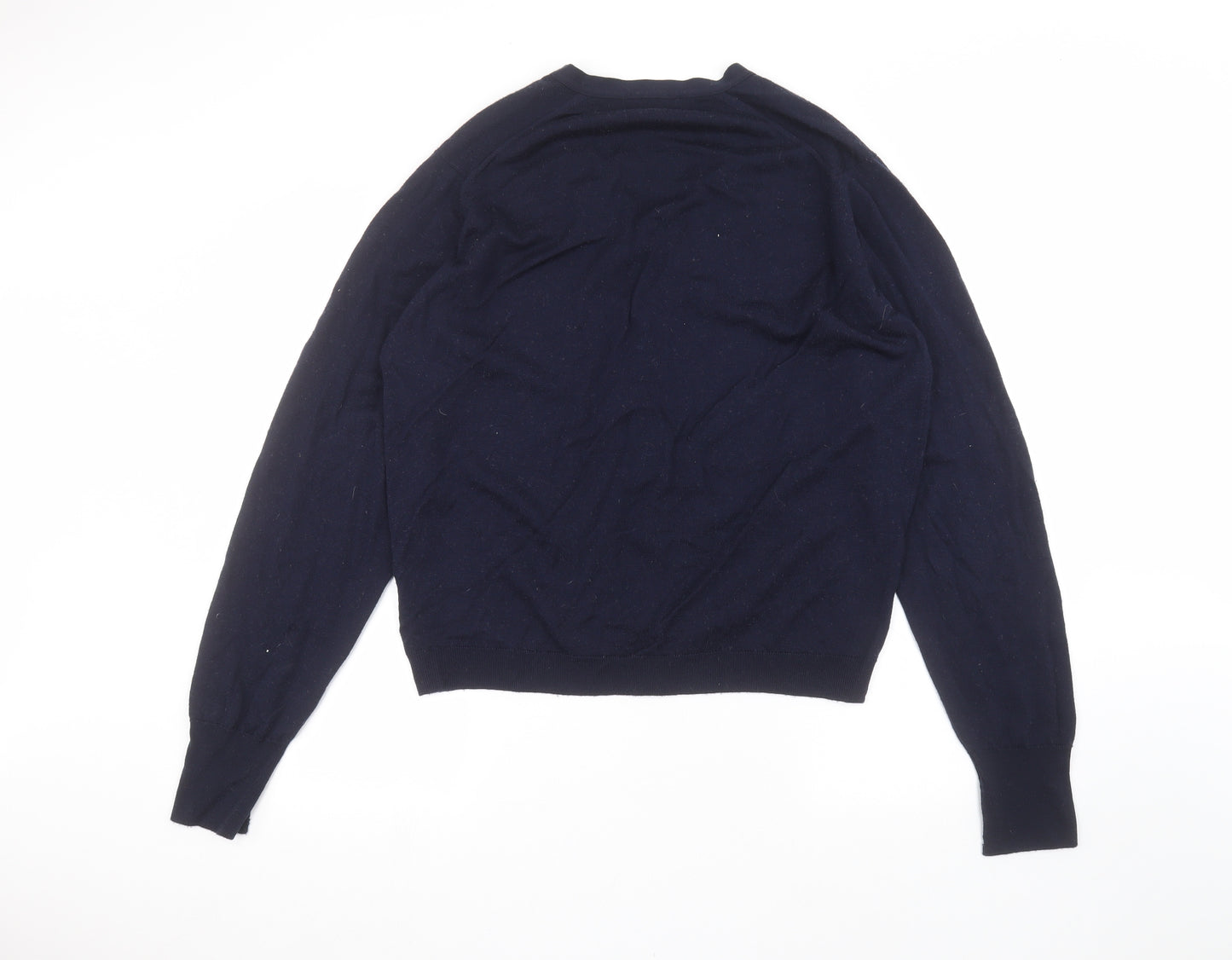 John Smedley Womens Blue   Cardigan Jumper Size XL