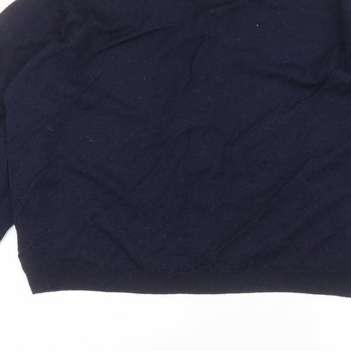 John Smedley Womens Blue   Cardigan Jumper Size XL