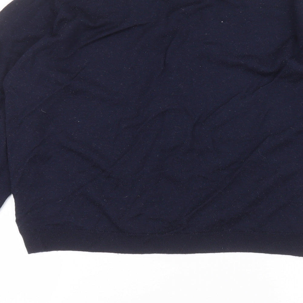 John Smedley Womens Blue   Cardigan Jumper Size XL