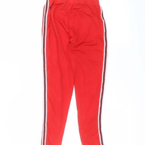 Koolook Womens Red   Jogger Leggings Size S L23 in