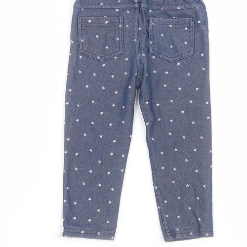 Mini Club Baby Blue Polka Dot  Sweatpants Trousers Size 12-18 Months