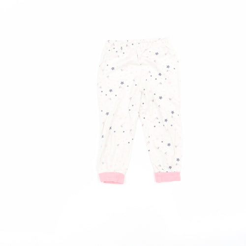 Matalan Baby White   Sweatpants Trousers Size 18-24 Months
