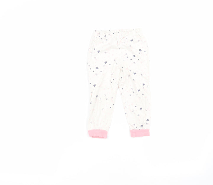 Matalan Baby White Sweatpants Trousers Size 18-24 Months