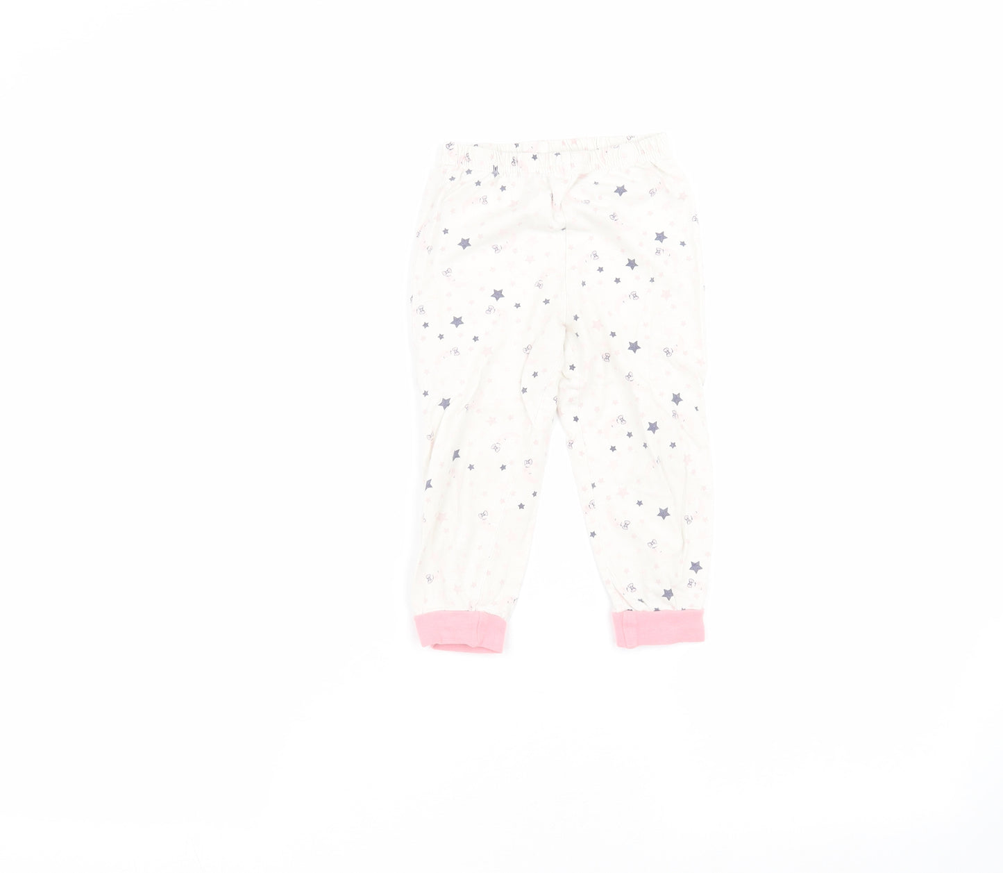 Matalan Baby White   Sweatpants Trousers Size 18-24 Months