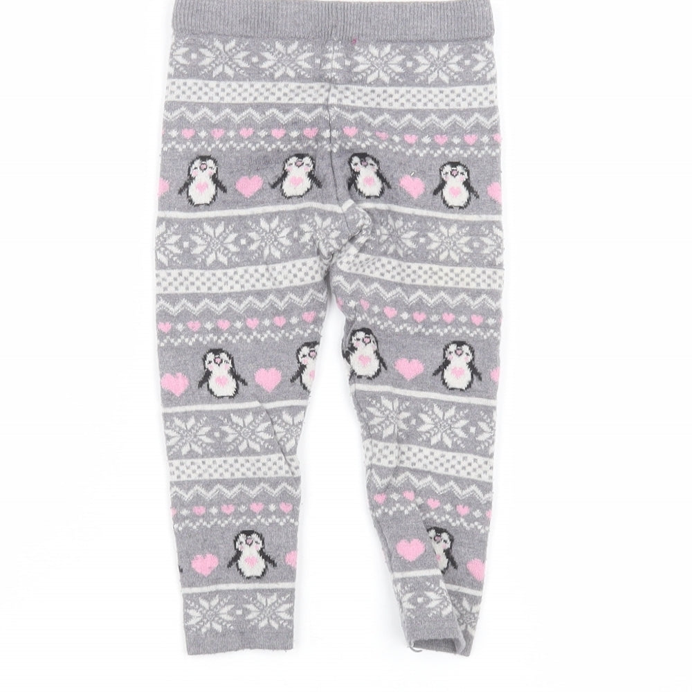 Young Dimension Girls Grey   Sweatpants Trousers Size 2-3 Years