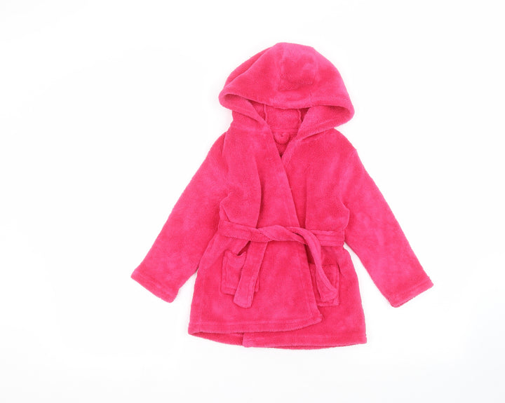 Matalan Girls Pink Cami Robe Size 2-3 Years
