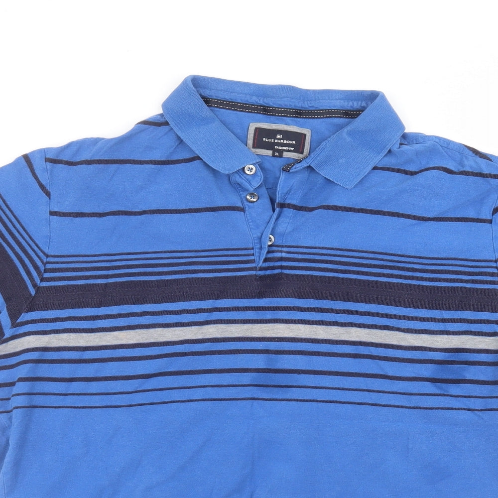 Marks and Spencer Mens Blue    Polo Size XL