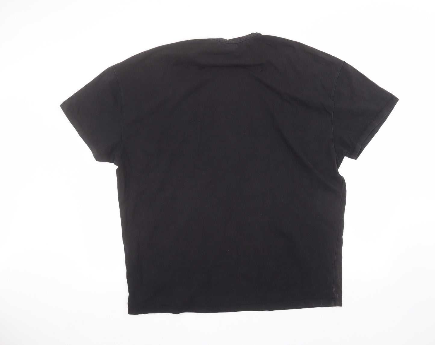 Mode Mens Black    T-Shirt Size L