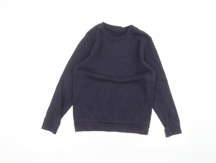George Boys Blue Pullover Jumper Size 10-11 Years